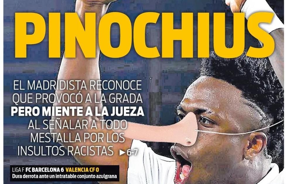 QUE ABSURDO! JORNAL DE VALÊNCIA DIZ QUE EX FLAMENGO VINÍCIUS JR. É O 'PINÓQUIO', MENTIROSO